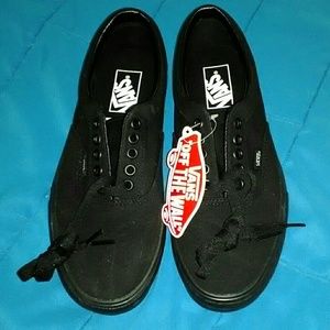 Authentic Vans canvas shoe